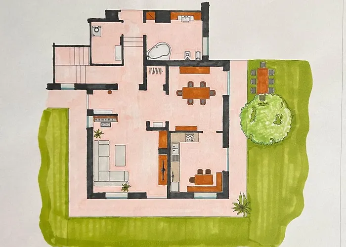 Mara - - 200 Mq - Wifi - Jacuzzi - Parcheggio - Giardino